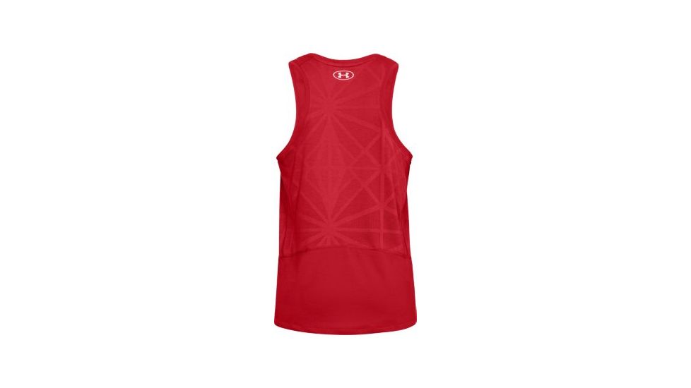 Under Armour Swyft Singlet Tank  - Men's, Pierce/Anthracite/Reflective, Extra Large, 1318416-629-XL