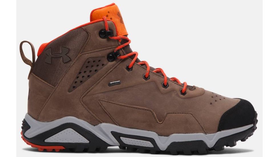 Under Armour Tabor Ridge Leather GTX Hiking Boot - Men's-Hearthstone/Dynamite-Medium-8