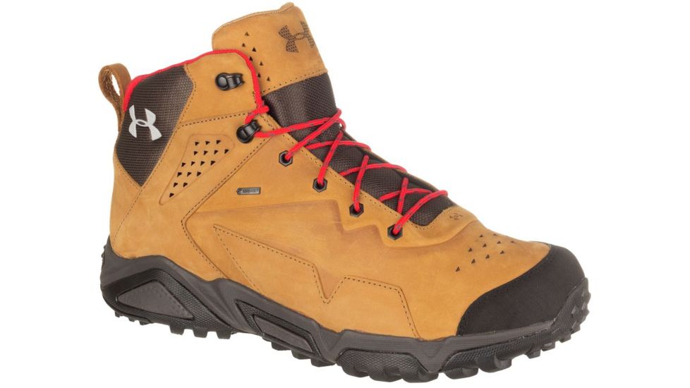 Under Armour Tabor Ridge Leather GTX Hiking Boot - Men's-Nock/Charcoal-Medium-9