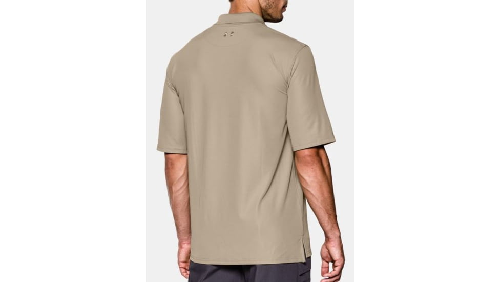 Under Armour Tactical Range Polo, Desert, Medium 1005492-290-MD