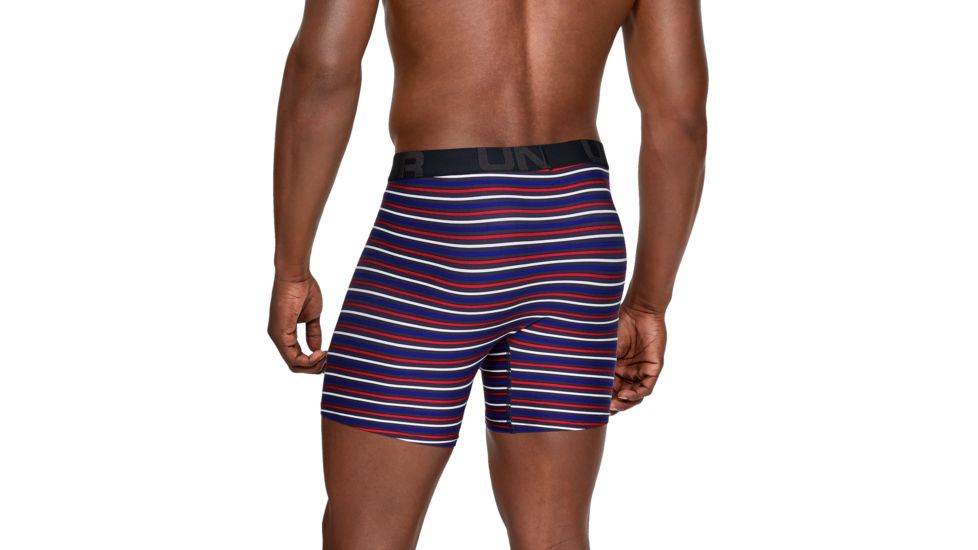 Under Armour UA Boxerjock Printed - 2-Pack - Men's, Large, ACADEMY, 1327416408LG