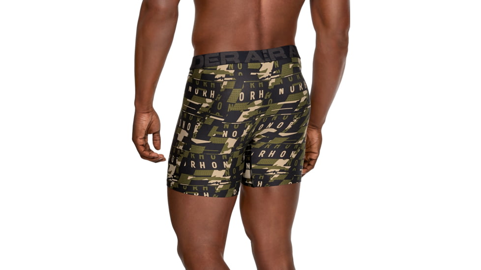 Under Armour UA Boxerjock Printed - 2-Pack - Men's, Small, Barley, 1327416233SM