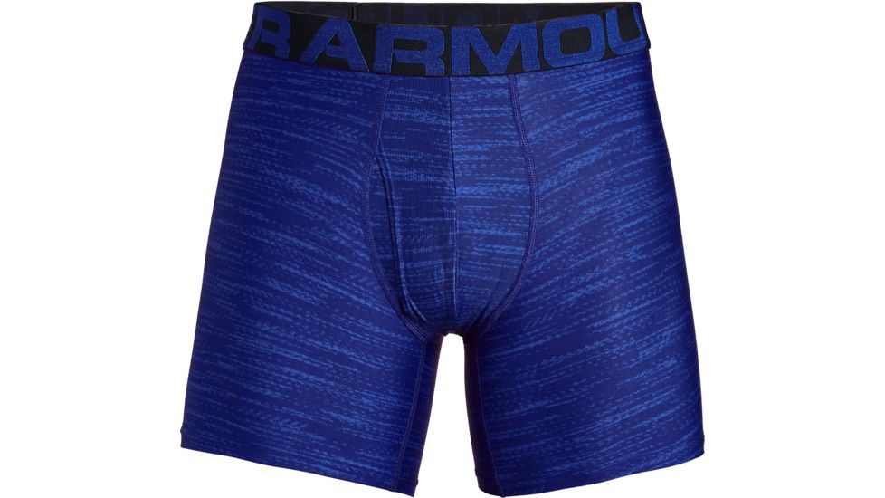 Under Armour UA Boxerjock Printed - 2-Pack - Men's, 2XL, Royal, 13274164002X
