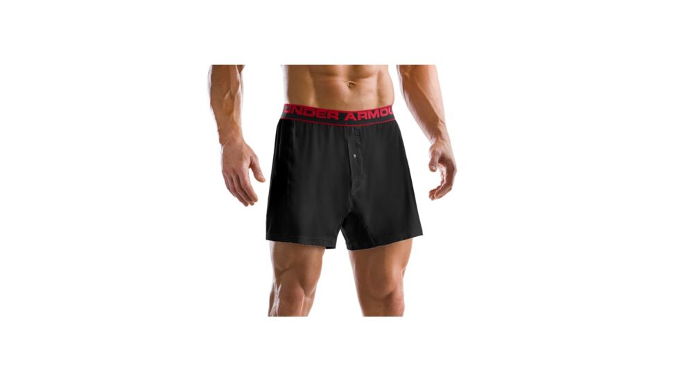 Under Armour The Original Boxer - Men's-Black-Small