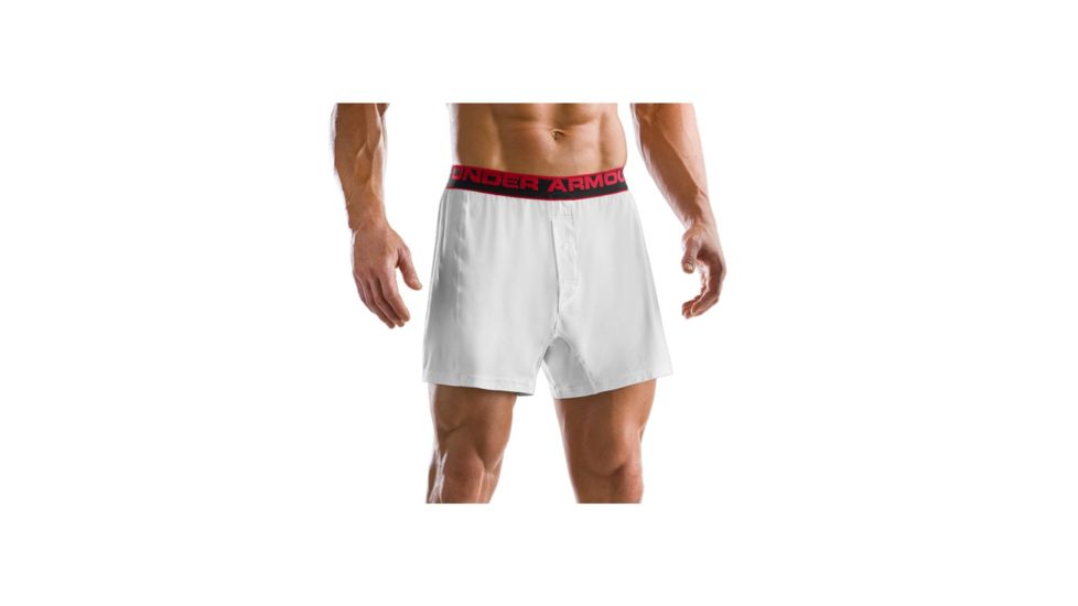 Under Armour The Original Boxer - Men's-White-Small