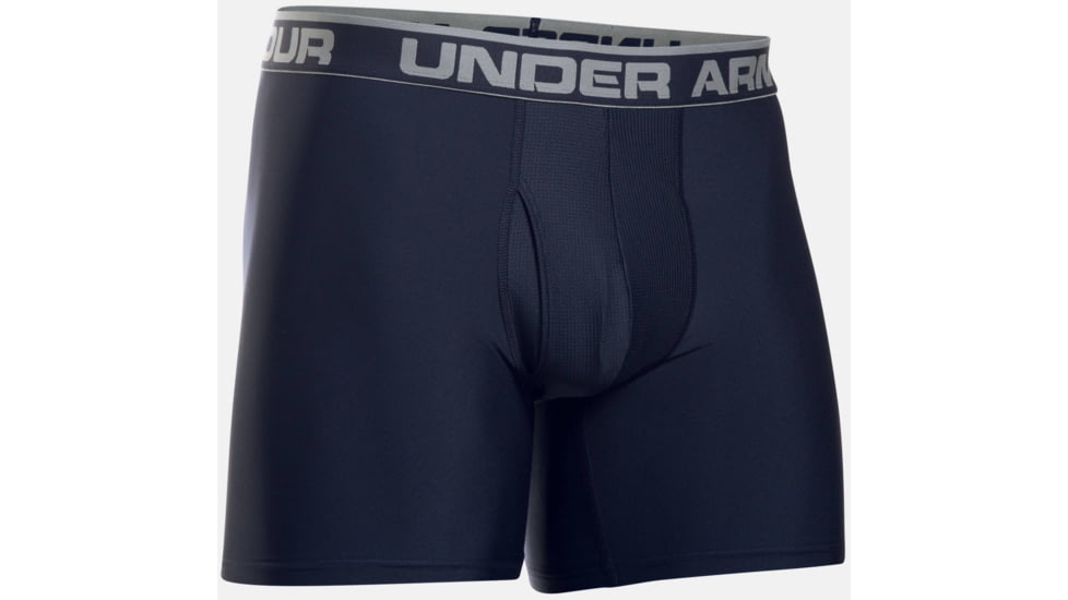 Under Armour The Original Boxerjock - Men's-Midnight Navy/Steel-6 in-Small