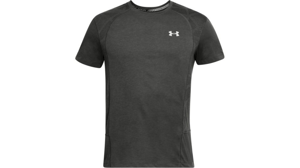 Under Armour Threadborne Swyft Short Sleeve Tee - Men's, Nori Green/Reflective, Large, 1318417-952-LG