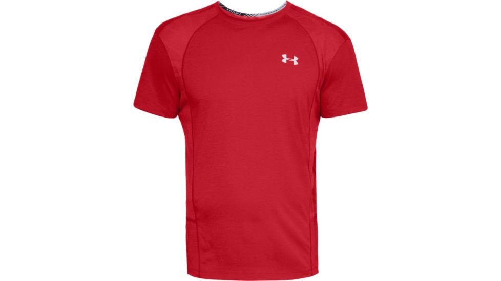 Under Armour THREADBORNE SWYFT Short Sleeve TEE, Pierce/Pierce/Reflective, XXL, 1318417-629-XXL