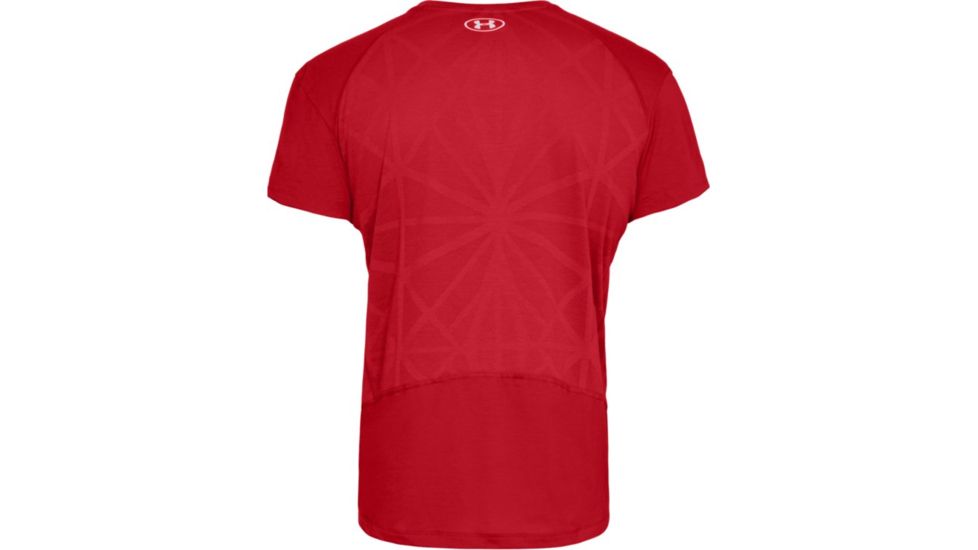 Under Armour Threadborne Swyft Short Sleeve Tee - Men's, Pierce/Reflective, 2XL, 1318417-629-XXL