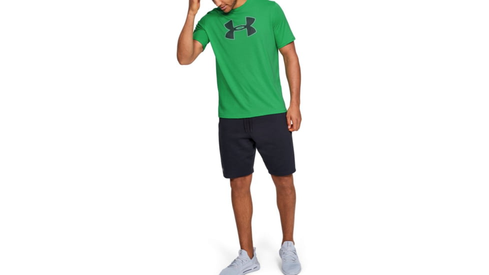 Under Armour UA Big Logo T-Shirt - Mens, Extra Large, Boost, 1329583382XL