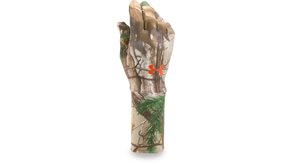 Under Armour UA ColdGear Camo Liner Hunting Glove - Men's, Large, 1203060946LG