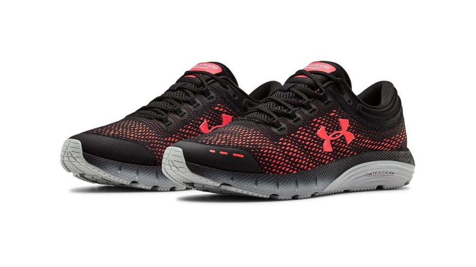 Under Armour UA Charged Bandit 5 Road Running Shoes - Men's, 8, Black, 30219470048