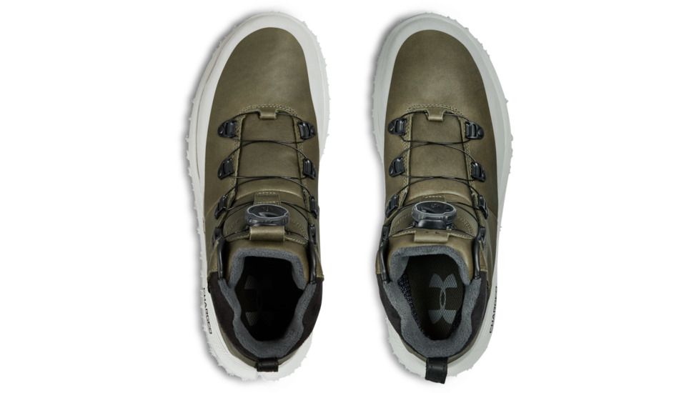 Under Armour UA Fat Tire Govie SE Hiking Shoe - Mens, Marine OD Green/Tin/Marine OD Green, 11.5, 1302570-300-11.5