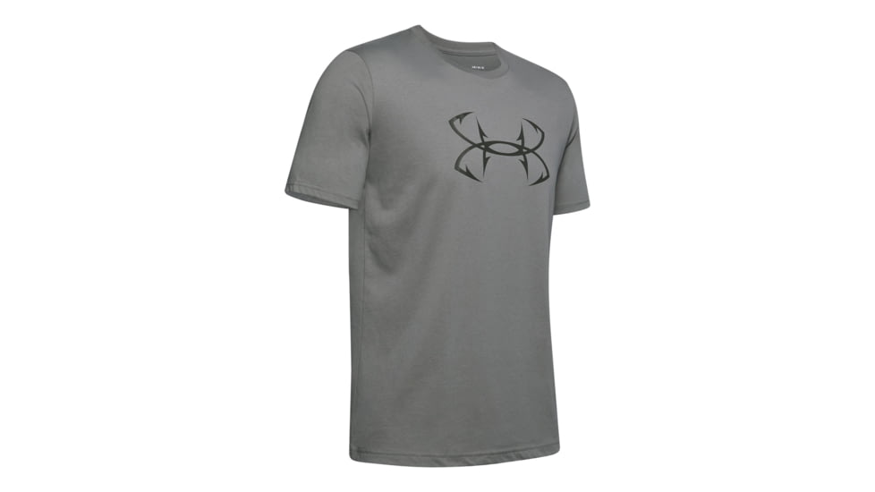 Under Armour UA Fish Hook Logo T-Shirt - Men's, 2XL, Green, 13311973882X