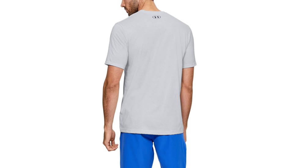 Under Armour UA Fish Hook Logo T-Shirt - Men's, Extra Large, Halo, 1331197014XL