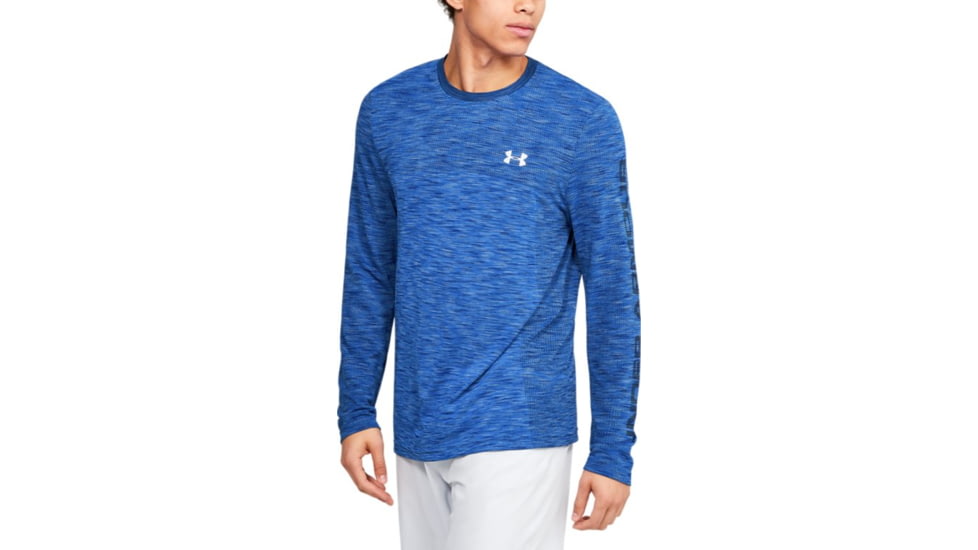 Under Armour UA Fish Hunter Seamless Long Sleeve Shirt - Mens, 2XL, Carolina Blue, 13511264752X