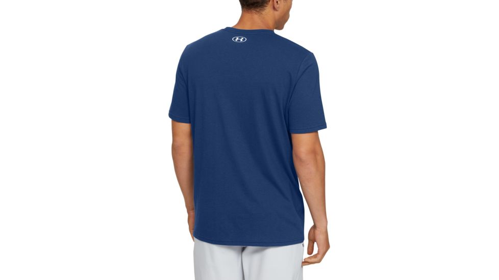 Under Armour UA Fish Logo T-Shirt - Men's, Medium, American Blue, 1331201449MD