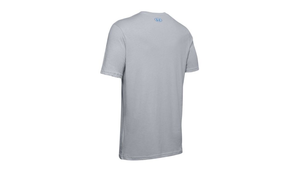 Under Armour UA Fish Logo T-Shirt - Men's, 2XL, Mod Gray, 13312010132X