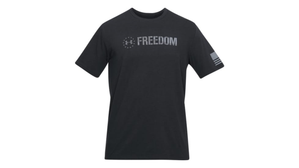 Under Armour Ua Freedom Chest T, Black - 1305174002XXL