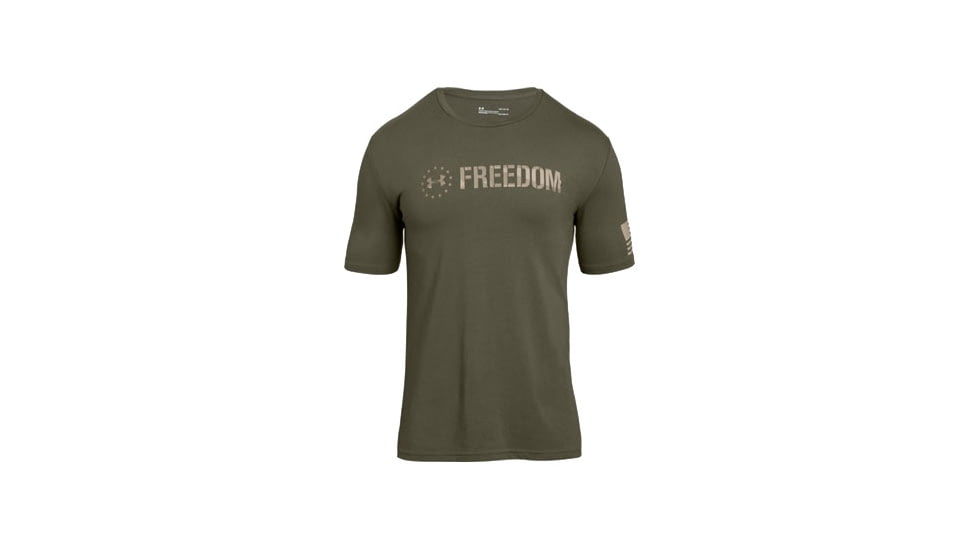 Under Armour Ua Freedom Chest T, Marine Od Green - 13051743903XL