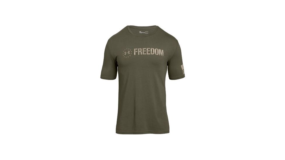 Under Armour Ua Freedom Chest T, Marine Od Green - 1305174390LG