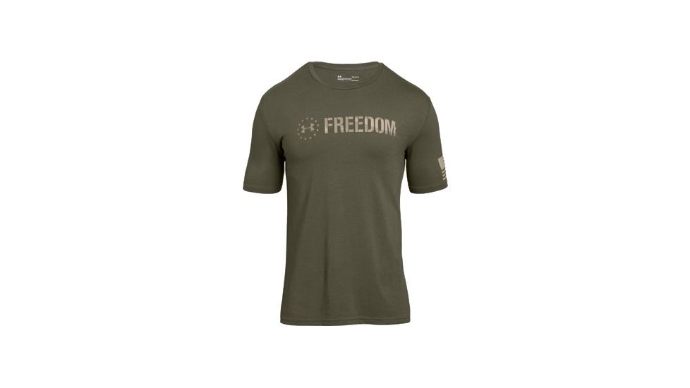 Under Armour Ua Freedom Chest T, Marine Od Green - 1305174390SM