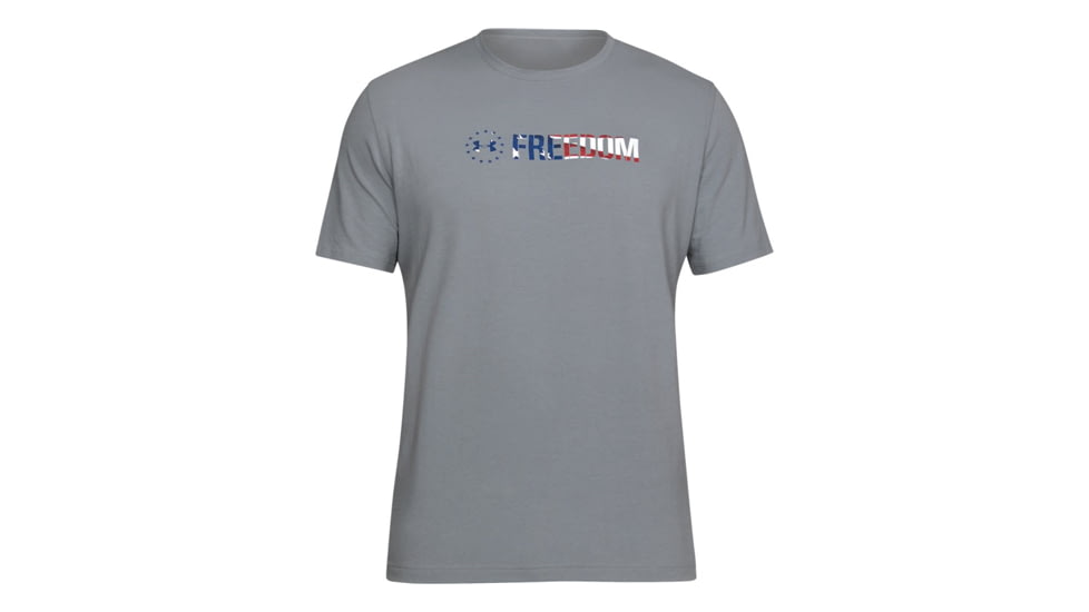 Under Armour Ua Freedom Chest T, Steel - 1305174035MD