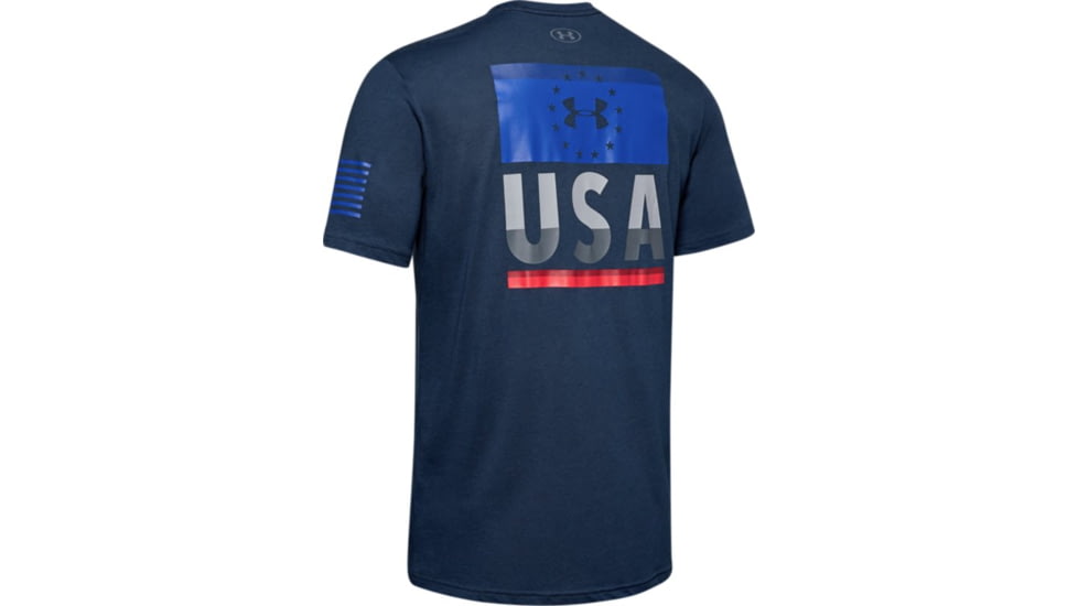 Under Armour UA Freedom Fierce Competitor T-Shirt - Mens, 2XL, ACADEMY, 13521494082X