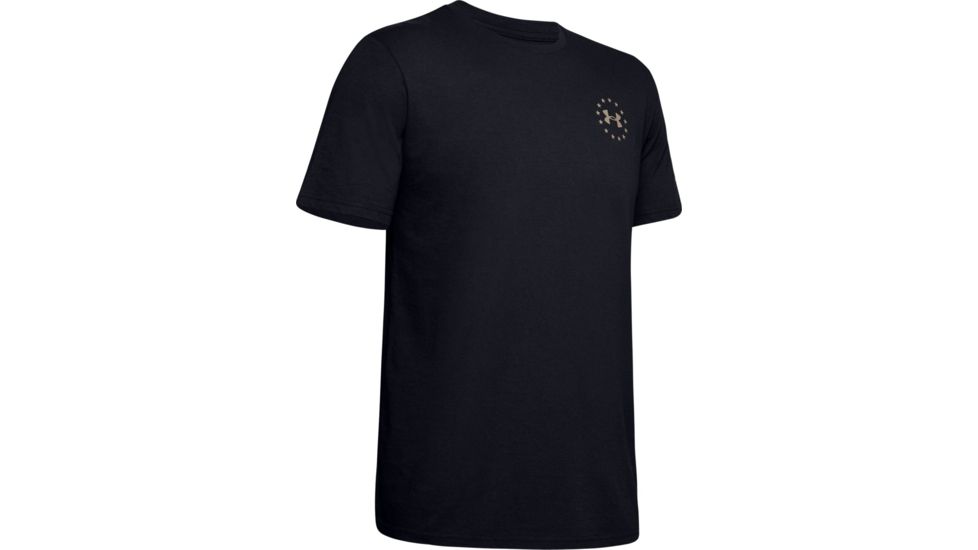 Under Armour UA Freedom Flag Camo T-Shirt - Men's, Large, Black, 1343564001LG