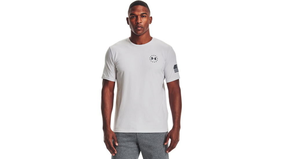 Under Armour Ua Freedom Flag Camo T-shirt, Ua Hydro Camo - 13435640142X