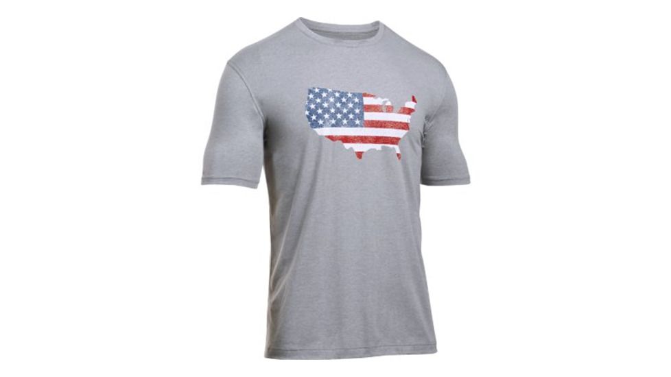 UA Freedom Flag Map Tee