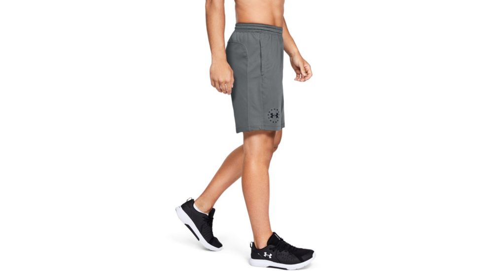 Under Armour UA Freedom MK-1 Shorts - Mens, Extra Large, Pitch Gray, 1355562012XL