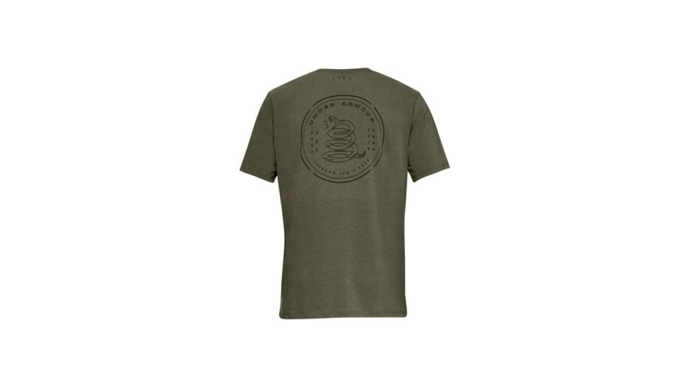 Under Armour Ua Freedom Rattle T-shirt, Marine Od Green - 1316776390MD