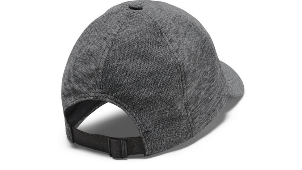 Under Armour UA Heathered Play Up Cap - Womens, One Size Fits All, Jet Gray, 1353506010OSFA