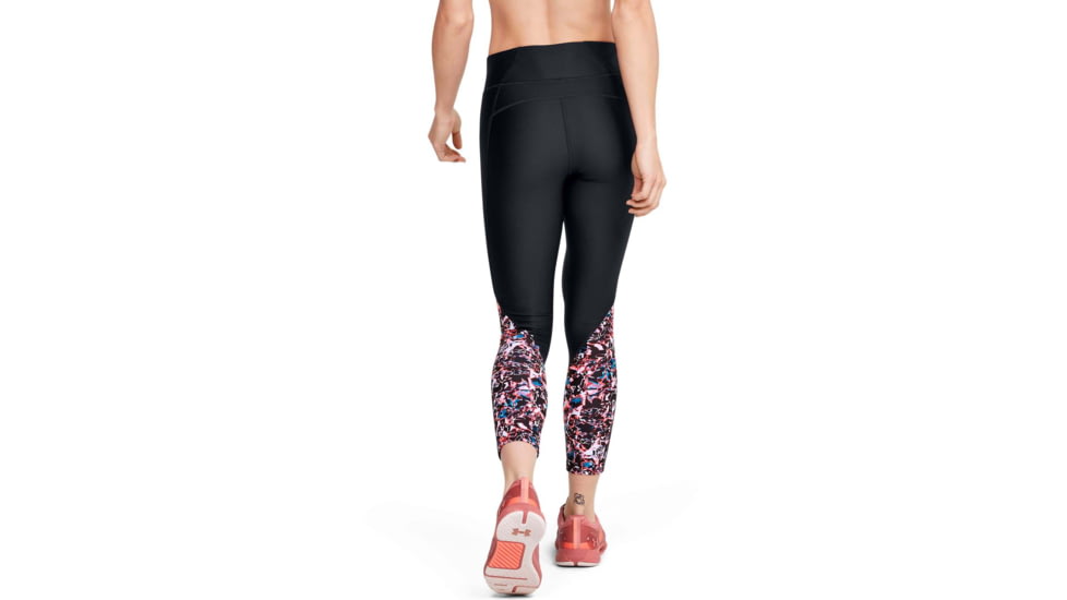 Under Armour UA Heat Gear Armour Printed Panel Ankle Crop - Women, 13517070012X