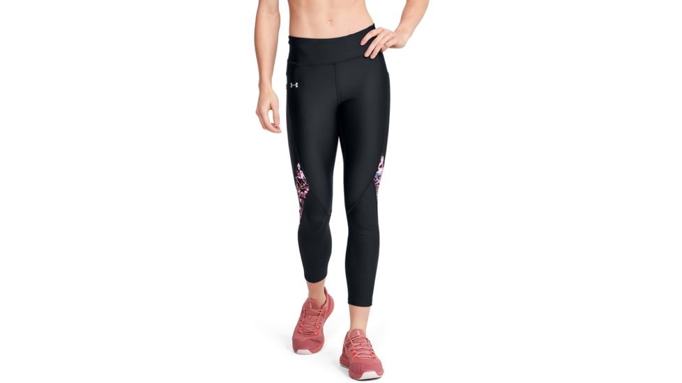 Under Armour UA Heat Gear Armour Printed Panel Ankle Crop - Women, 13517070012X