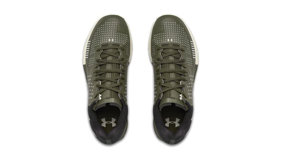 Under Armour UA Horizon RTT Trailrunning Shoe - Mens, Guardian Green/Khaki Base/Khaki Base, 9, 1287337-302-9