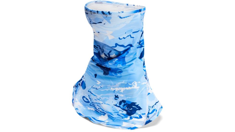Under Armour UA Iso-Chill Neck Gaiter - Mens, One Size Fits All, UA Blue Hydro Camo, 1351476996OSFA