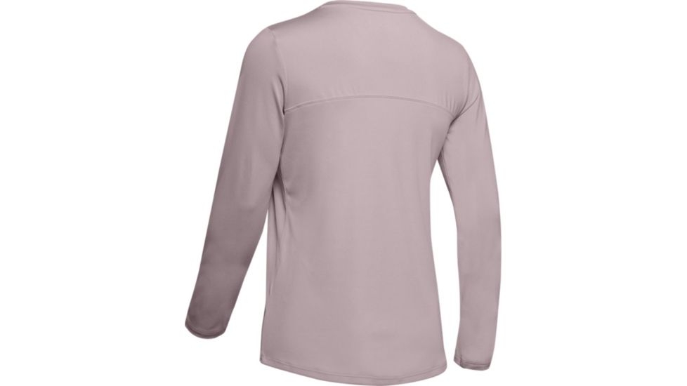 Under Armour UA Iso-Chill Shore Break Long Sleeve Shirt - Womens, Extra Small, Dash Pink, 1351132667XS