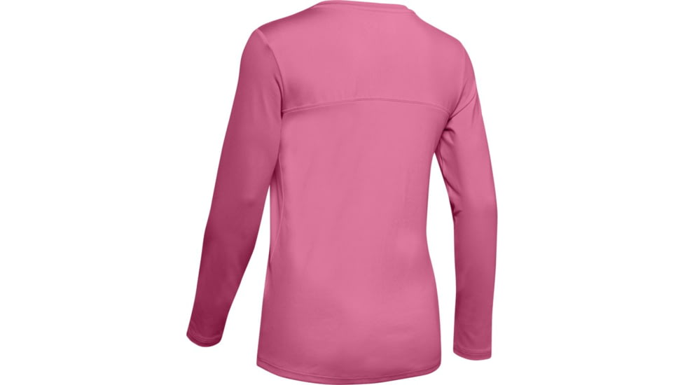Under Armour UA Iso-Chill Shore Break Long Sleeve Shirt - Womens, 2XL, Lipstick, 13511326912X