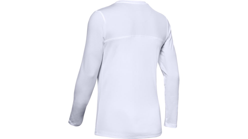 Under Armour UA Iso-Chill Shore Break Long Sleeve Shirt - Womens, 2XL, White, 13511321002X