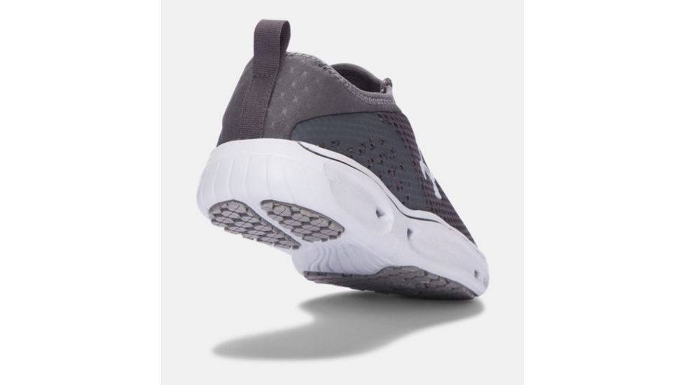 Under Armour UA Kilchis Water Shoe - Womens, Tetra Gray/Onyx White/Black, 10, 1268874-600-10