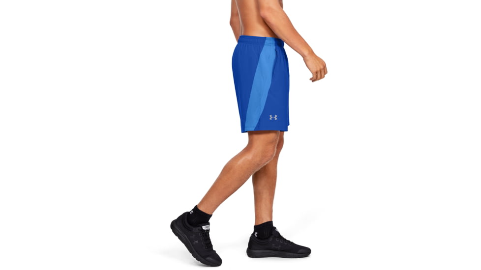 Under Armour UA Launch SW 7'' Running Shorts - Men's, Extra Large, Blue, 1326572486XL