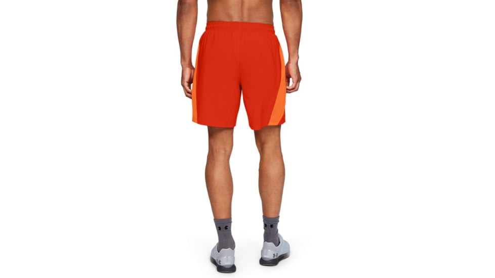 Under Armour UA Launch SW 7 Running Shorts - Mens, Small, Ultra Orange, 1326572856SM
