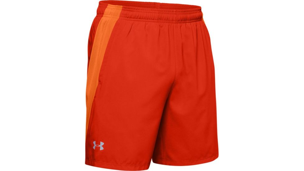 Under Armour UA Launch SW 7 Running Shorts - Mens, Small, Ultra Orange, 1326572856SM