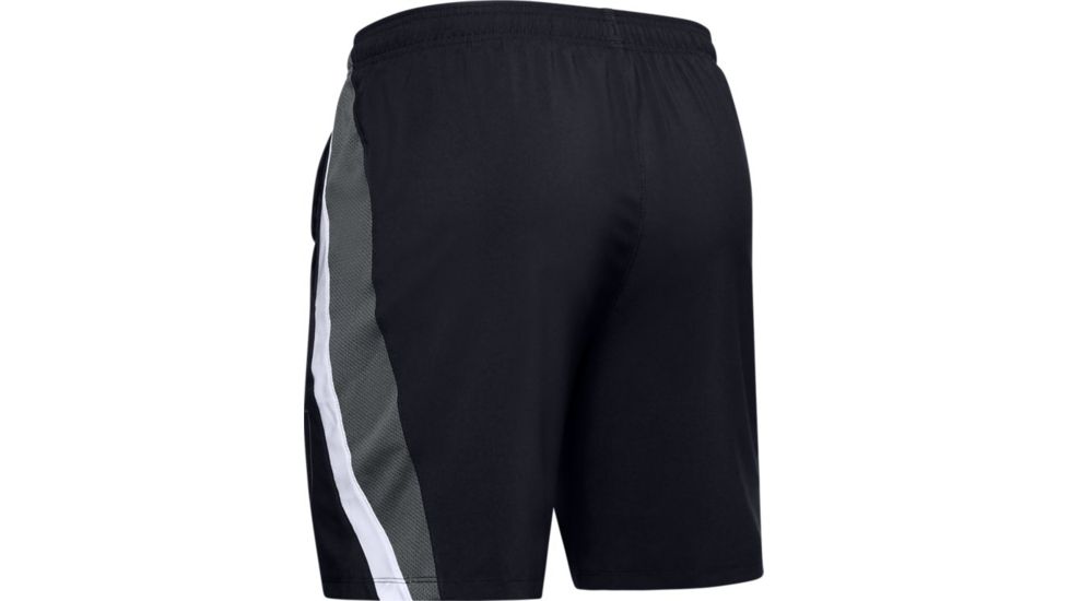 Under Armour UA Launch SW Branded 7 Graphic Shorts - Mens, 2XL, Black, 13501530012X