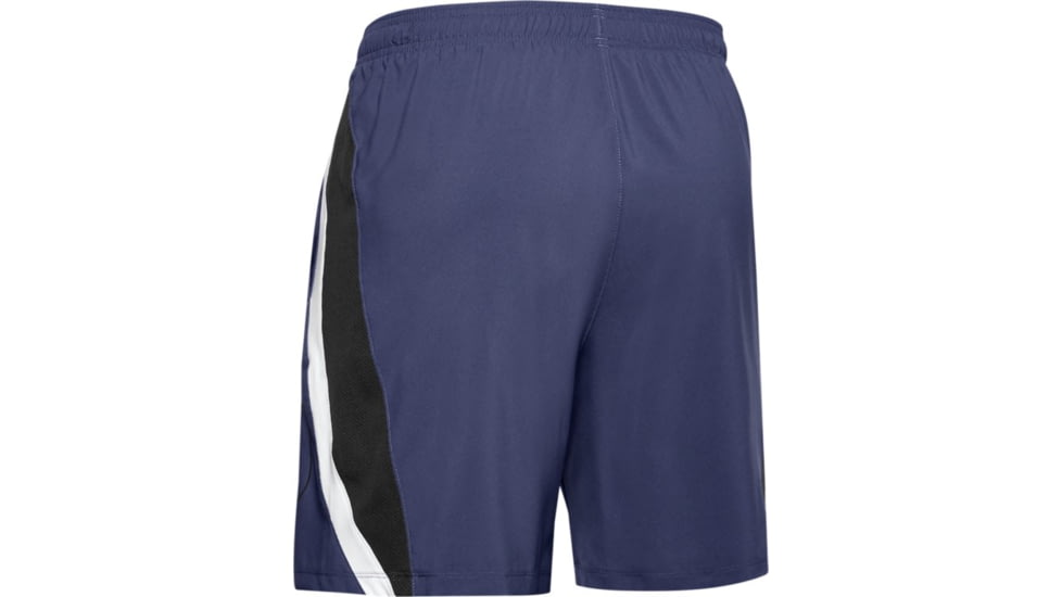 Under Armour UA Launch SW Branded 7 Graphic Shorts - Mens, 2XL, Blue Ink, 13501534972X