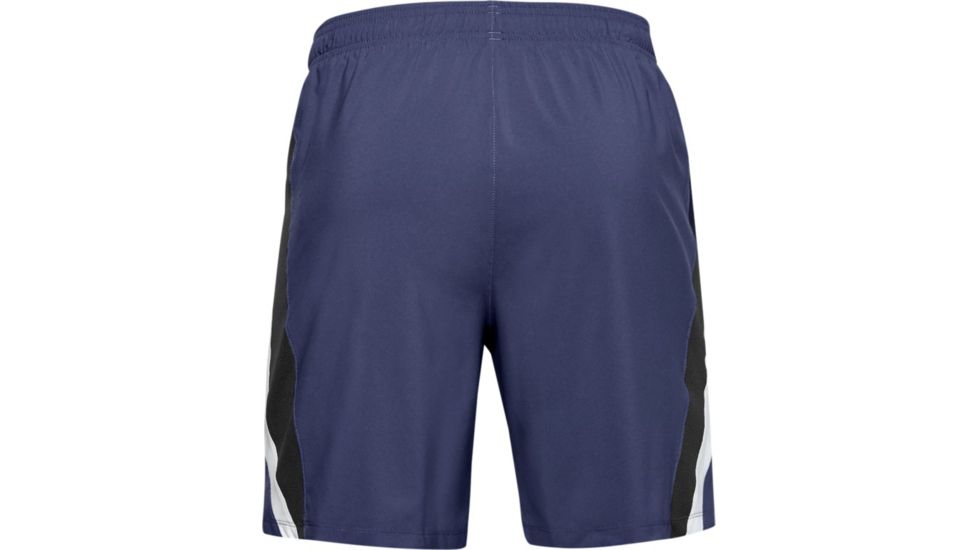 Under Armour UA Launch SW Branded 7 Graphic Shorts - Mens, 2XL, Blue Ink, 13501534972X
