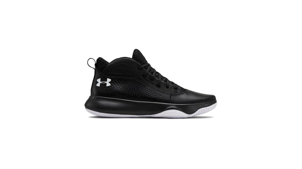Under Armour UA Lockdown 4 Basketball Shoes - Men's, 10.5, Black, 302205200610.5