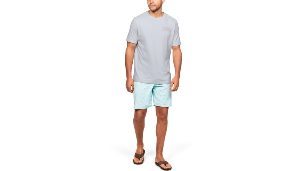 Under Armour UA Marlin Skel-matic T-Shirt - Mens, Medium, Halo, 1351825014MD